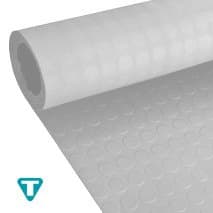 PAVIMENTO CIRCULOS 2,7MM 1M GRIS CLARO