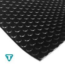 PAVIMENTO CIRCULOS 4MM 1,2M NEGRO